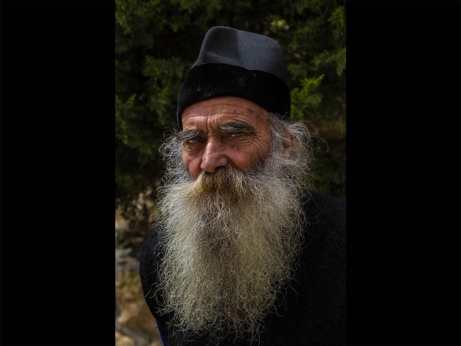 Greek Orthodox Priest, Nablus, West Bank