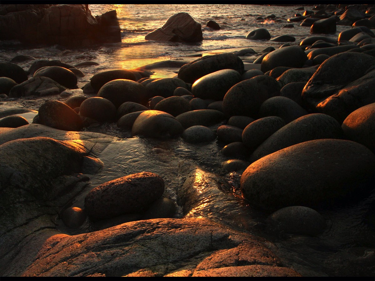 Catherine Nichols - Sunset Rocks